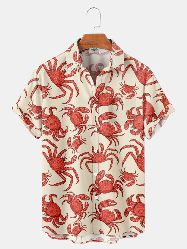 Child Crab Printed Shirt