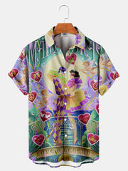 Valentine'S Day Reunion Printed Shirt