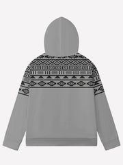 Men'S West Aztec Print Full Zip Jacket