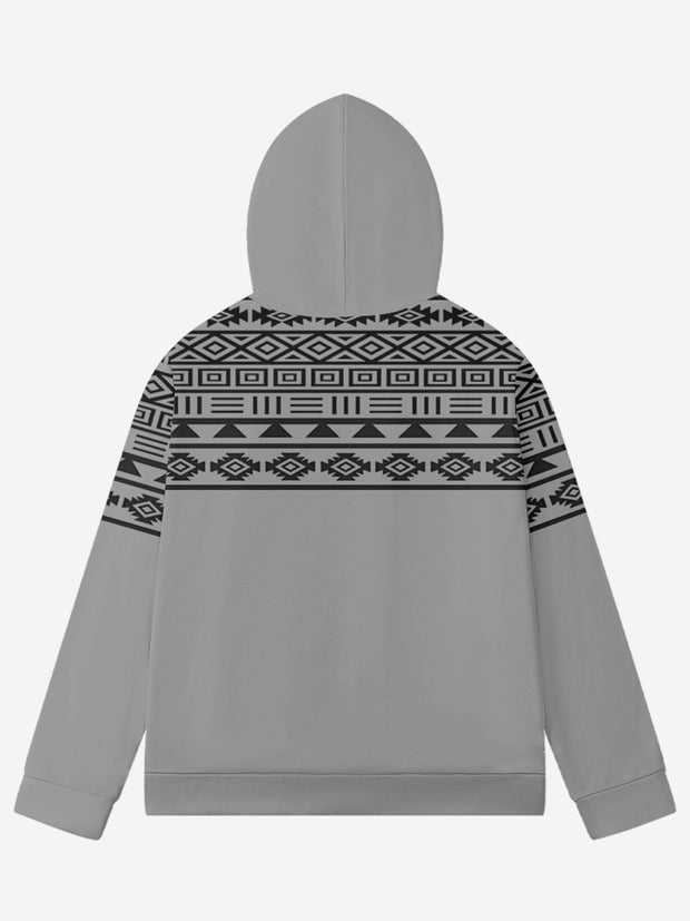 Men'S West Aztec Print Full Zip Jacket